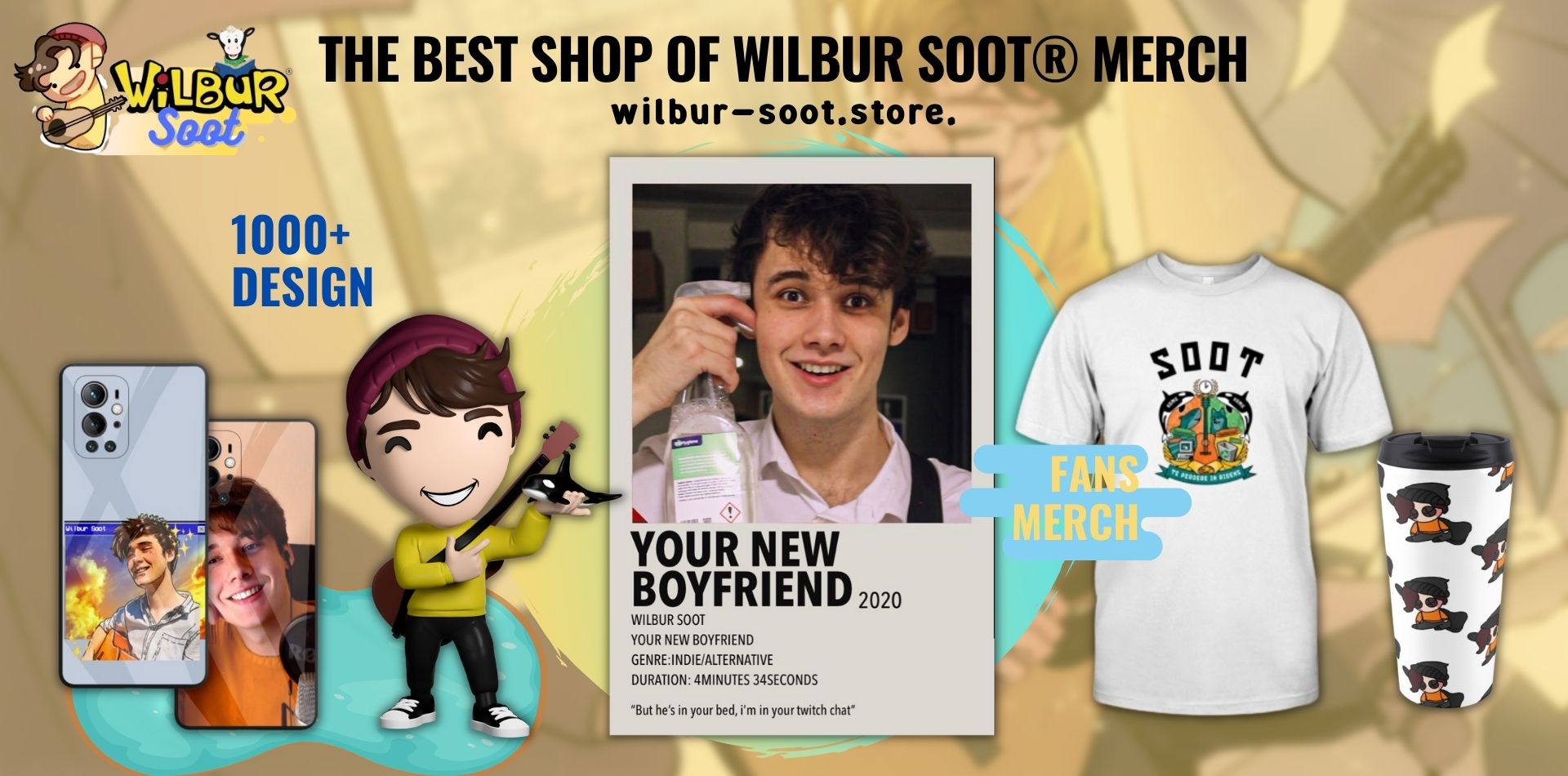 Wilbur Soot Shop Web Banner - Wilbur Soot Shop